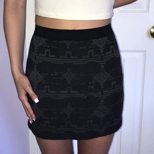 Black Mini Skirt